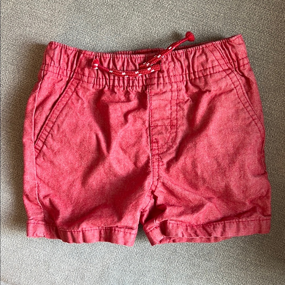 Cat & Jack Red Kids Shorts